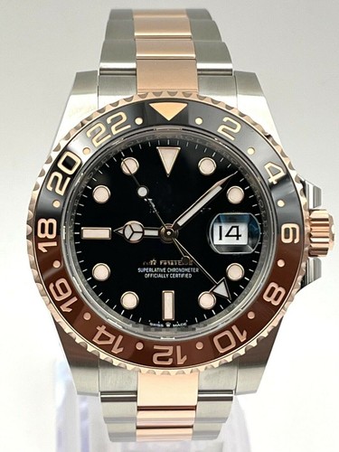 Custom rose gold 40mm - gold, gmt